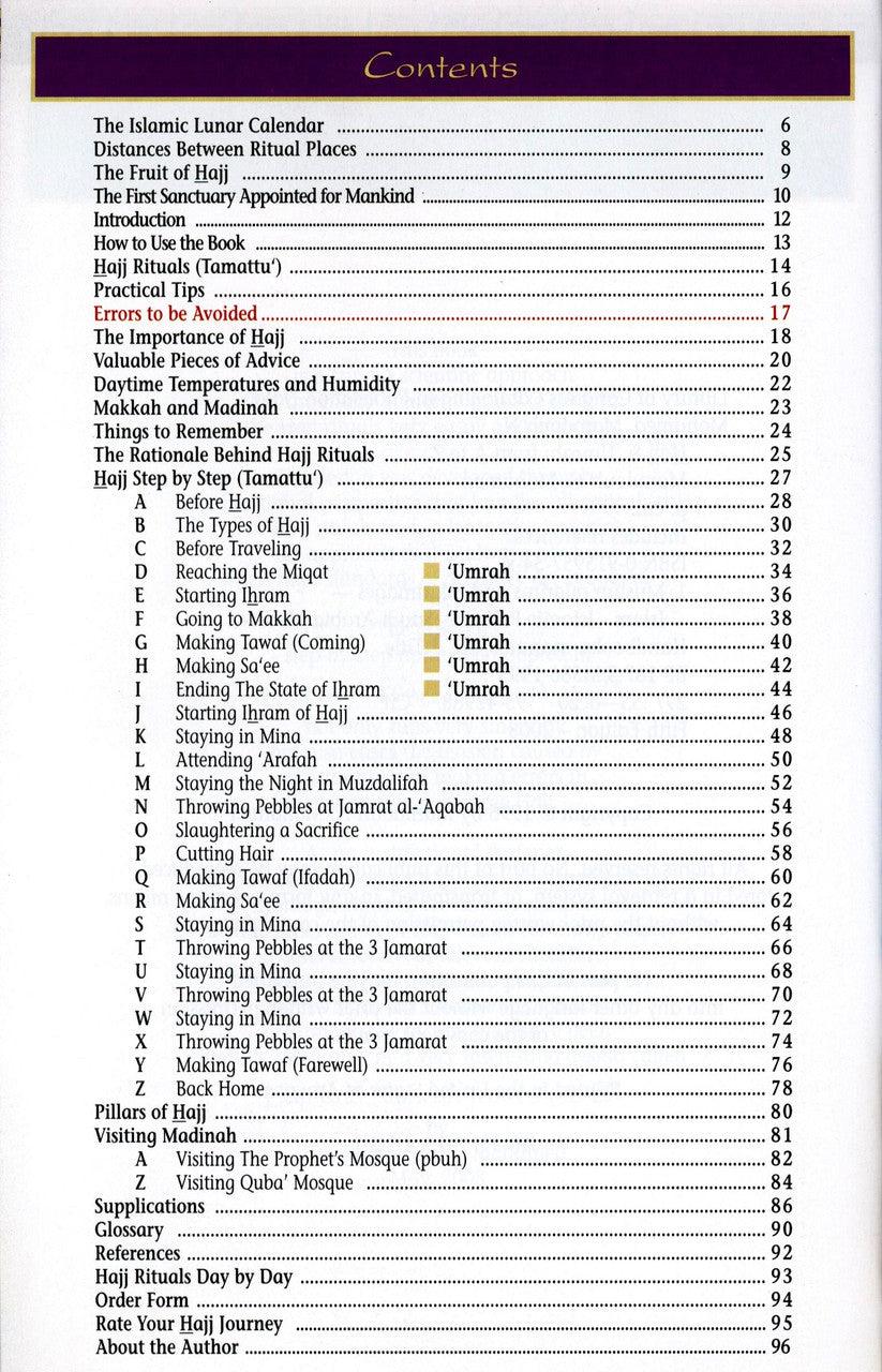 Hajj & Umrah The Islamic Pilgrimage A to Z