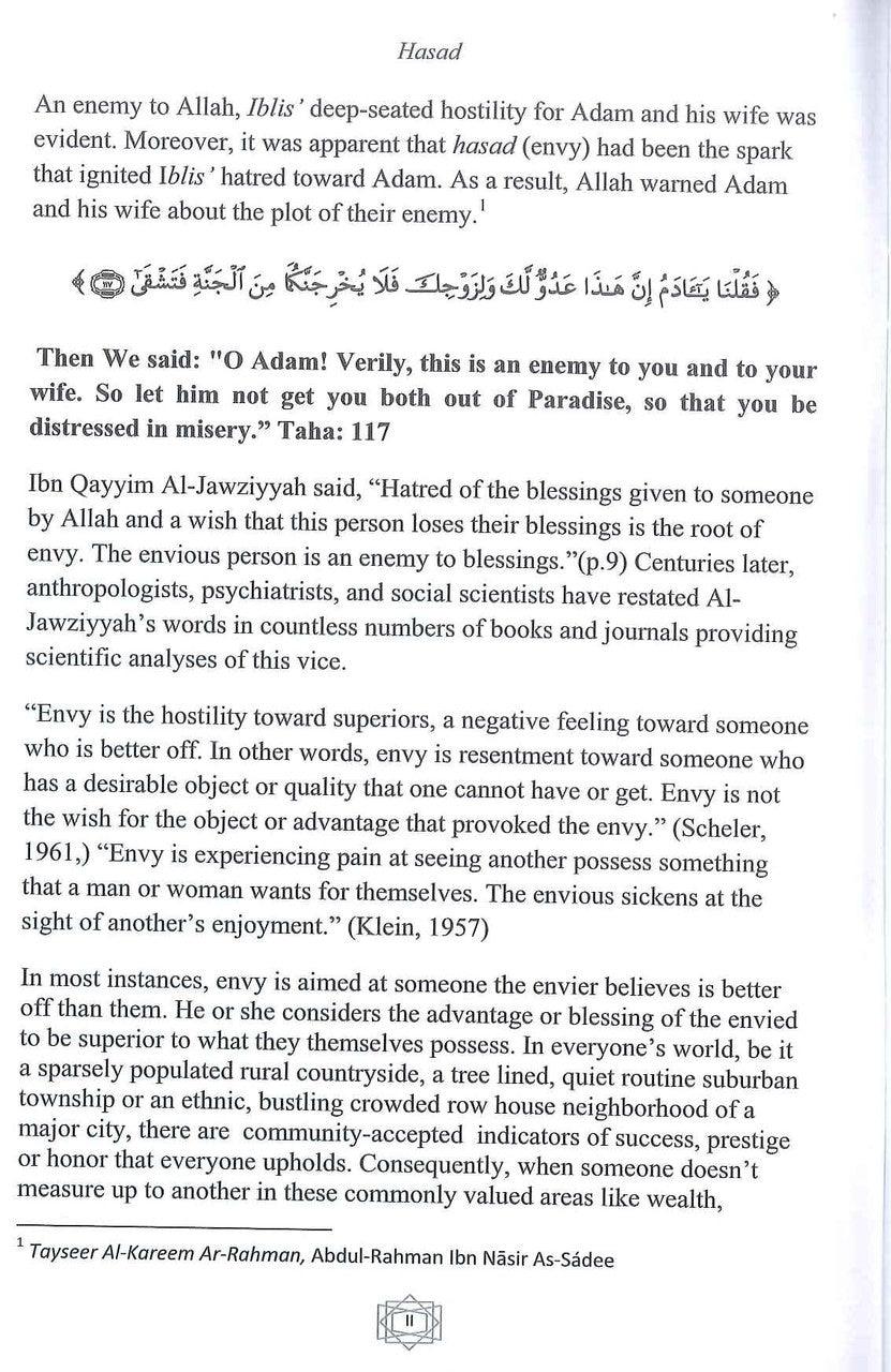 Hasad ( A Condemnation of Envy and Envious People ) - NobleBookshop Hasad ( A Condemnation of Envy and Envious People ) - NobleBookshop