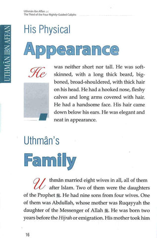 History of Islam : Uthman Ibn Affan R.A History of Islam : Uthman Ibn Affan R.A