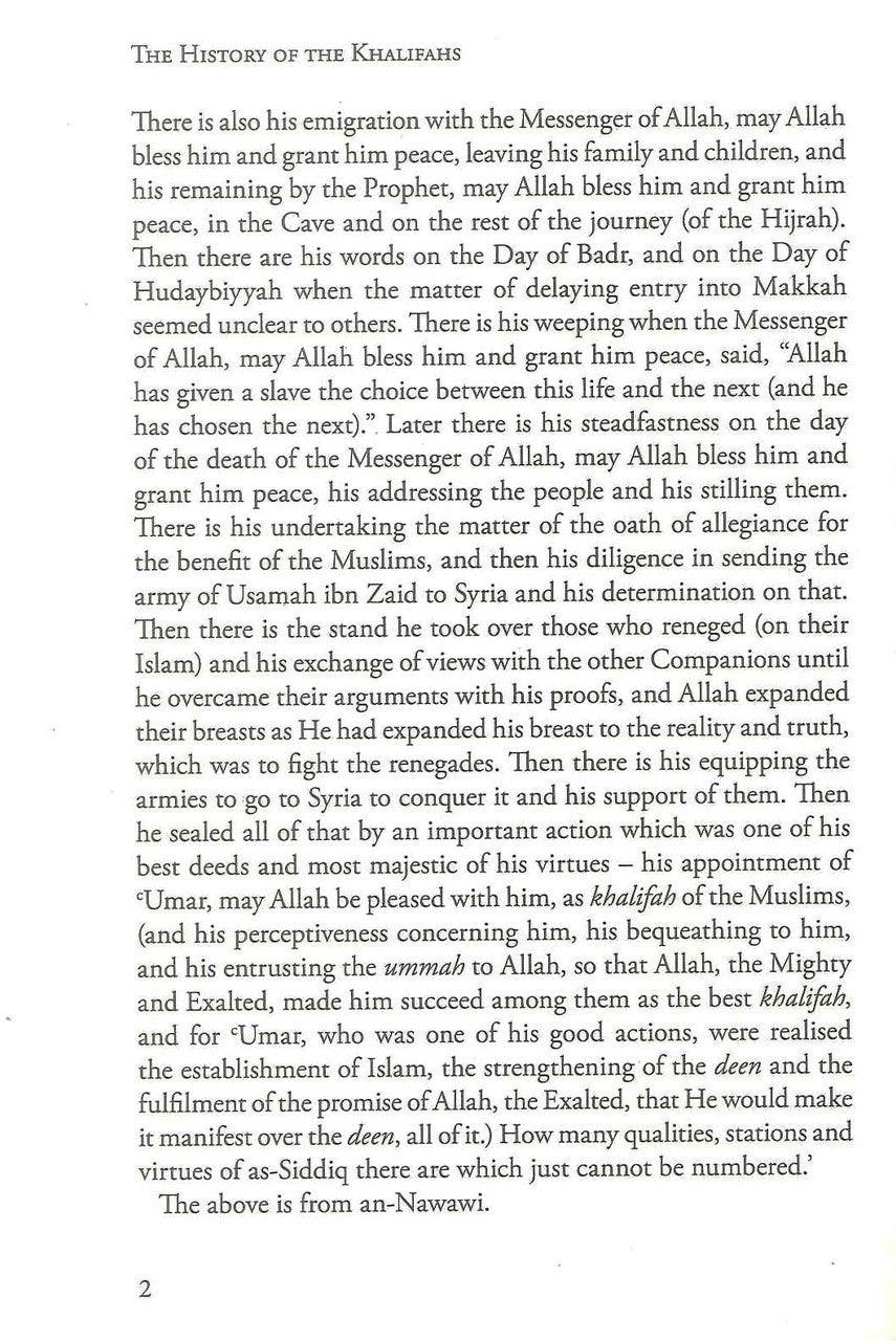The History of the Khalifahs, 9781842000977