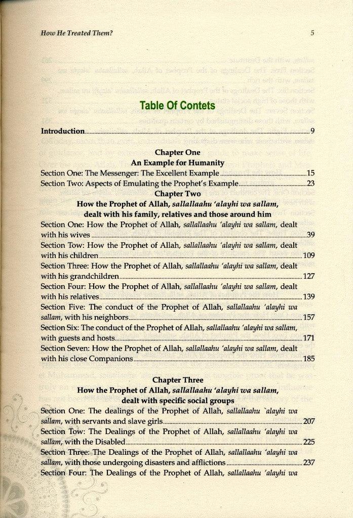 How He Treated Them?