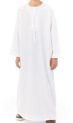 IKAF OMANI THOBE JUBBA ARABIAN  DRESS FOR BOYS. IKAF OMANI THOBE JUBBA ARABIAN  DRESS FOR BOYS.