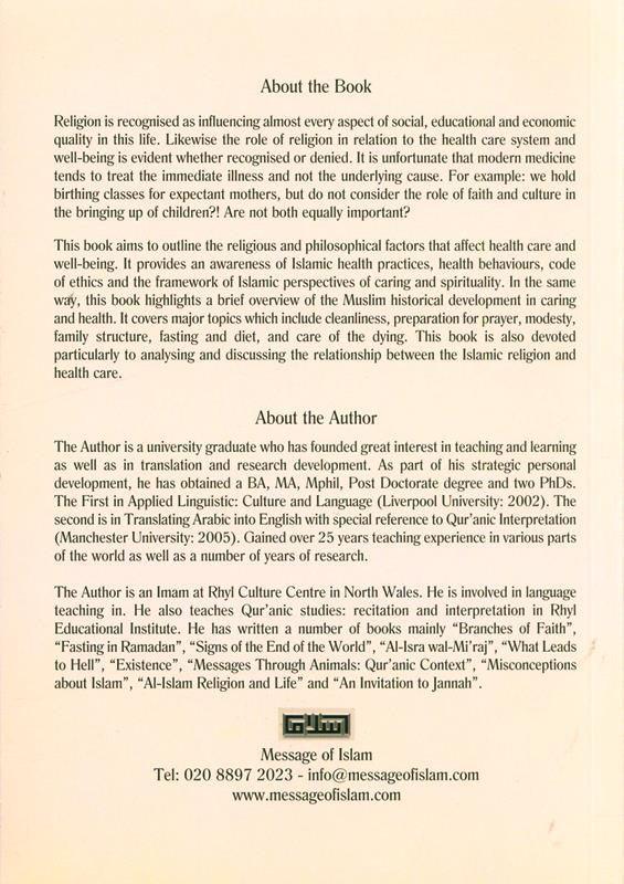 Health care and wellbeing in Islam