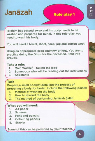 Islamic Curriculum Workbook 6 (Boys) Islamic Curriculum Workbook 6 (Boys)