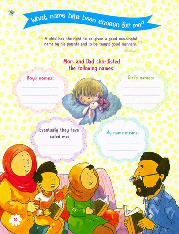 Muslim Baby Book (For Boys) Muslim Baby Book (For Boys)