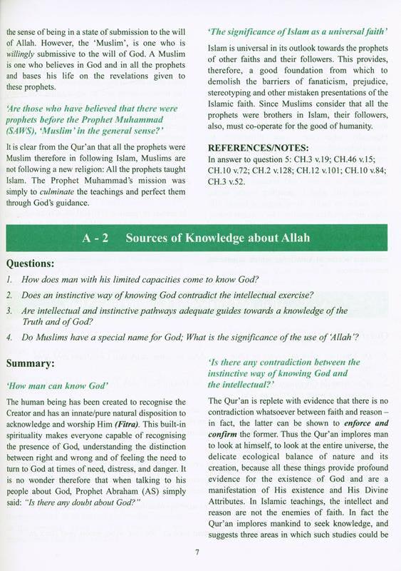 Islamic Teachings Course: Volume 1