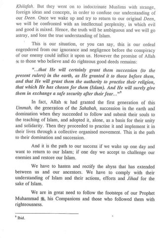 In pursuit of Allah's Pleasure In pursuit of Allah's Pleasure