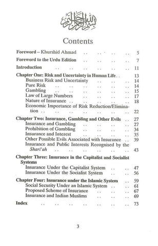 Insurance in an Islamic Economy Insurance in an Islamic Economy