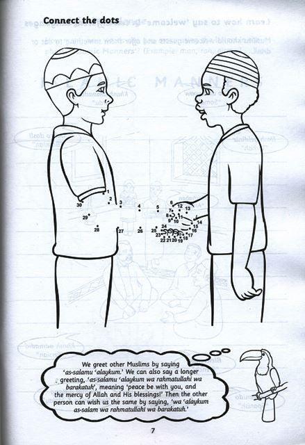 Islamic Manners Activity Book