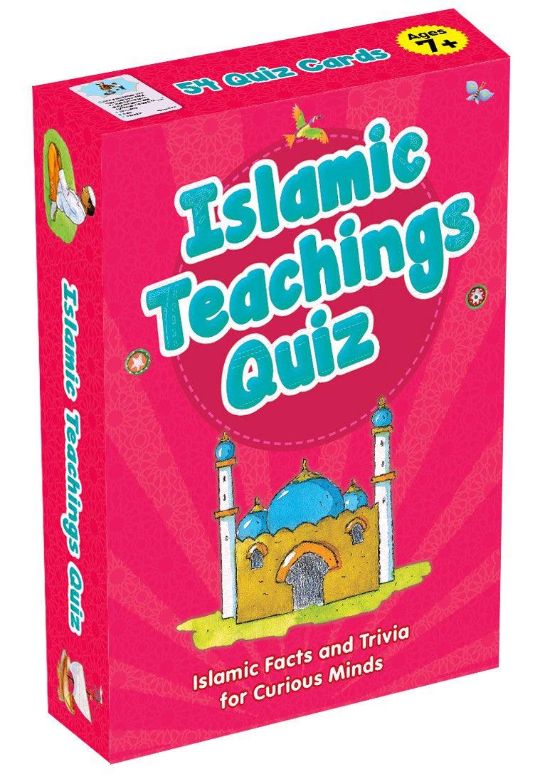 Quran Prophets Hadiths Seerah Qraaan Verses Quiz Cards for Learning Islamic Muslim Kids