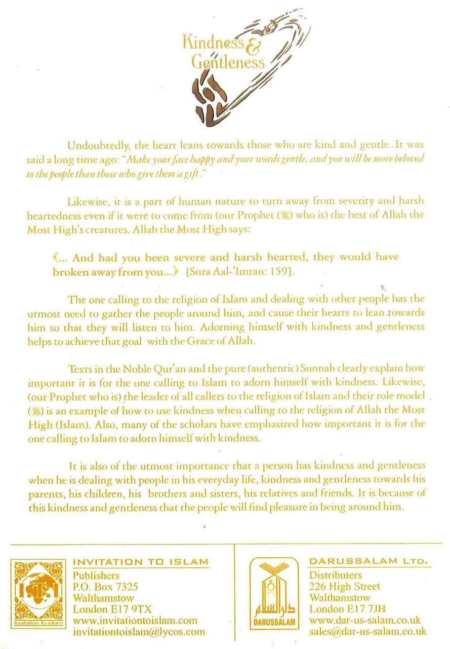 Kindness & Gentleness