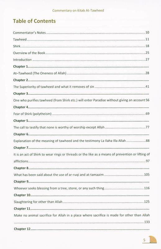 Kitab At-Tawheed