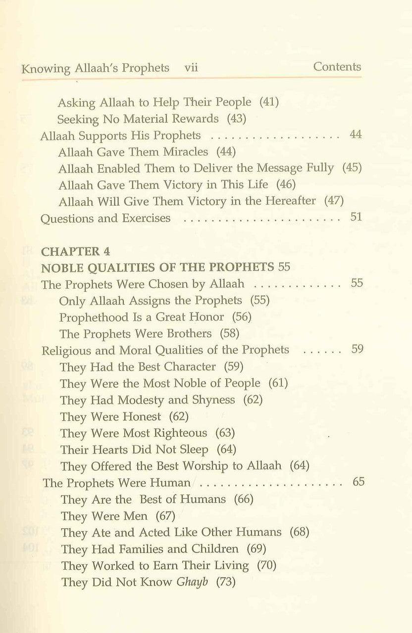 Knowing Allah's Prophets & Messengers - NobleBookshop