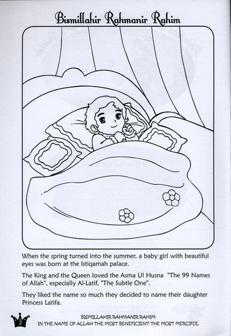 Princess Latifa Coloring and Activity book Princess Latifa Coloring and Activity book