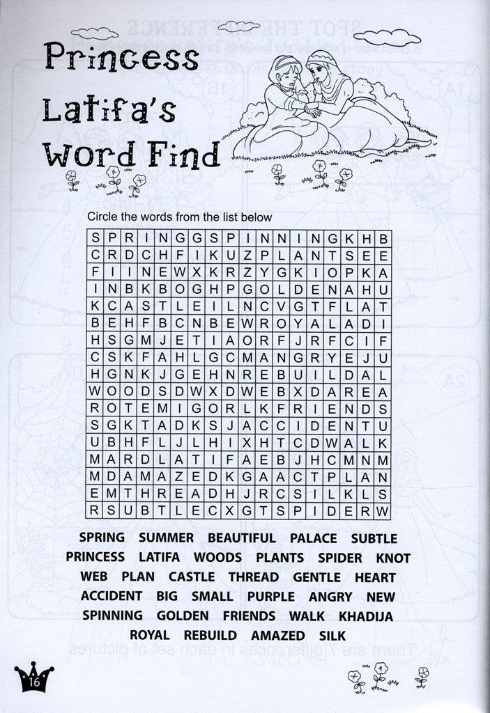 Princess Latifa Coloring and Activity book