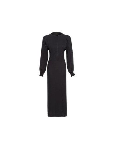MATERNITY ABAYA BLACK DUBAI NIDHA