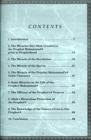 Miracles of the Prophet Muhammad صلی الله علیه وآله وسلم Miracles of the Prophet Muhammad صلی الله علیه وآله وسلم