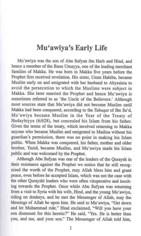 Muawiya : Restorer of the Muslim Faith Muawiya : Restorer of the Muslim Faith