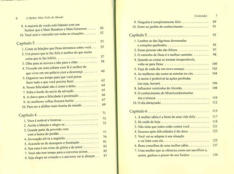 Você pode ser a mulher mais feliz do mundo (porteguese)