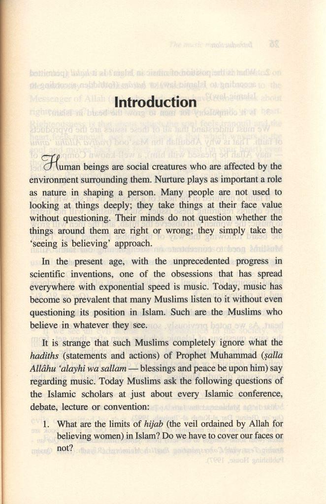 The Music Made Me Do It