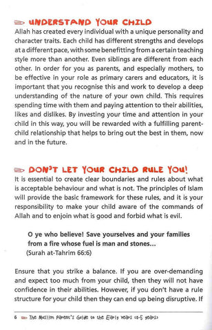 The Muslim Parent's Guide to the Early Years The Muslim Parent's Guide to the Early Years