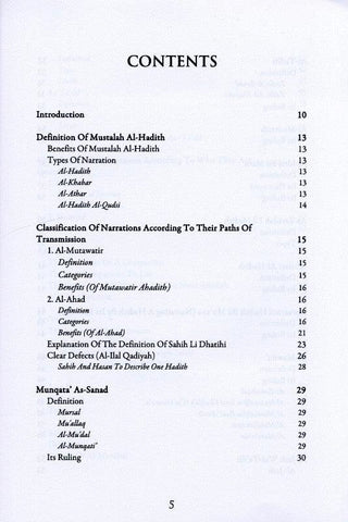 Mustalah Al-Hadith Mustalah Al-Hadith