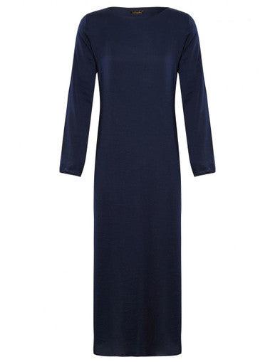Navy Sleeved Slip