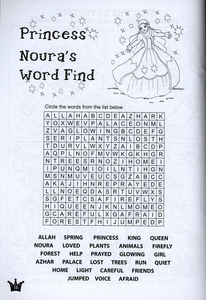 Princess Noura Coloring and Activity book