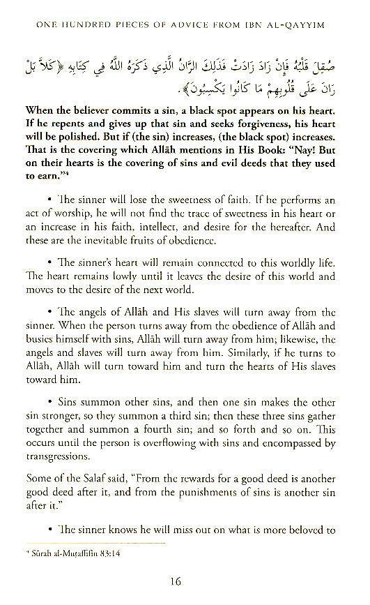 One Hundred Pieces Of Advice