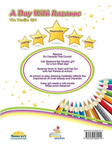 A Day With Razanne Coloring Book A Day With Razanne Coloring Book