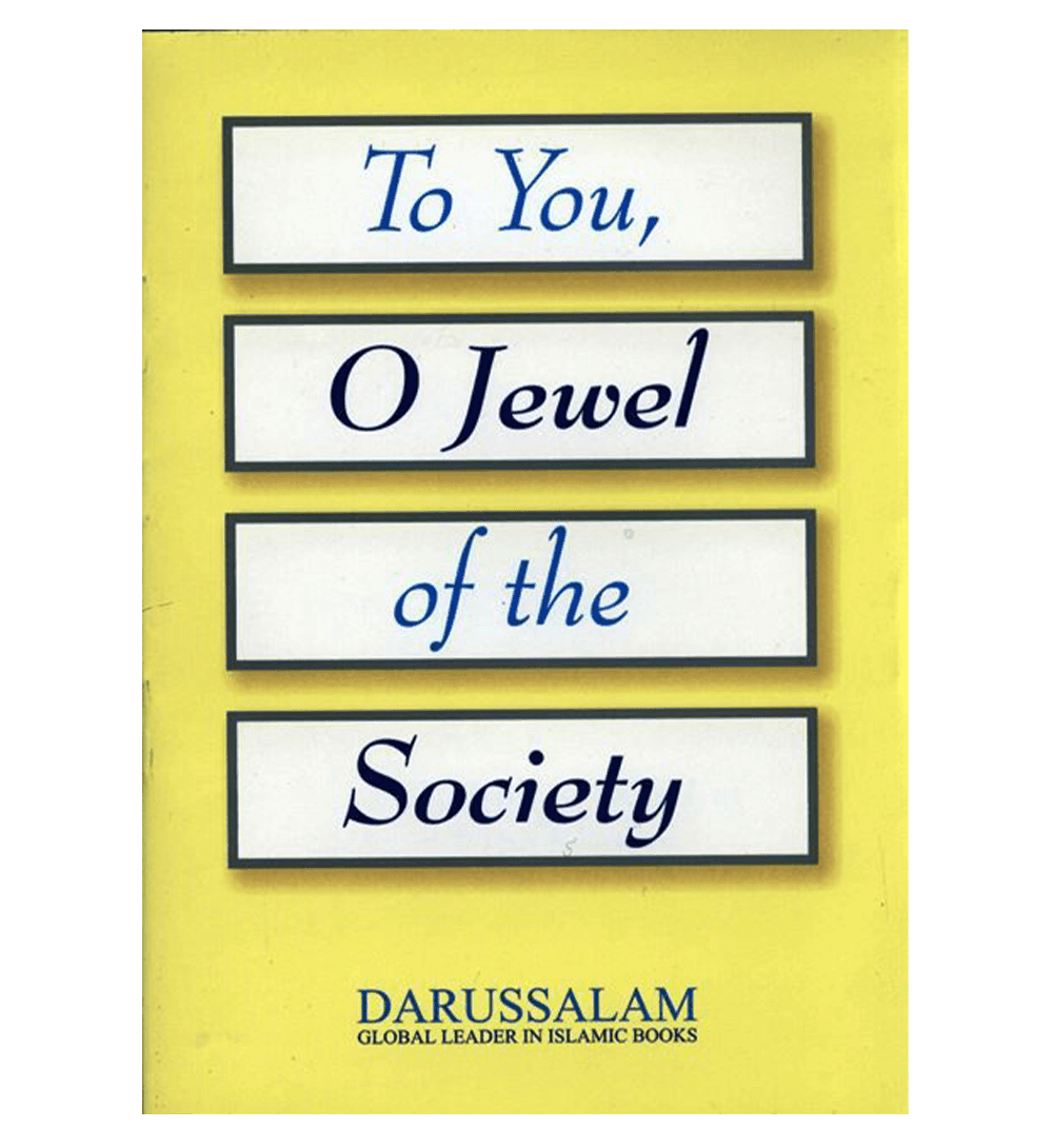 To You, O Jewel of the Society