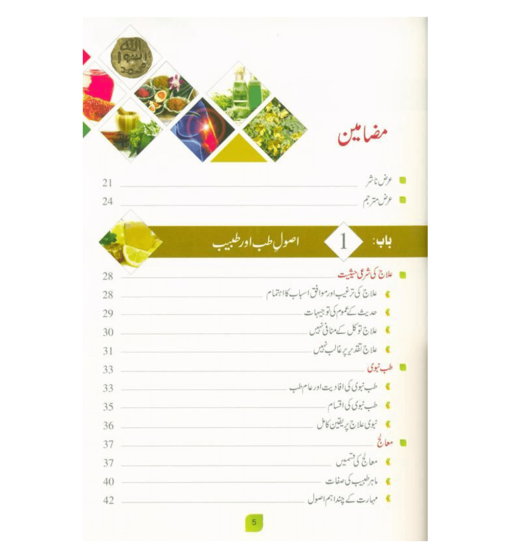 Medicine Of The prophet In (Urdu Language)طب النبي