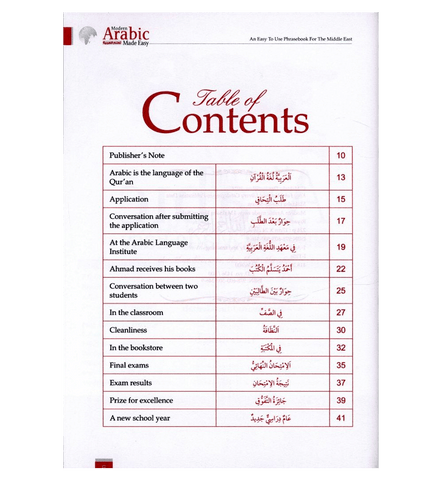Modern Arabic Made Easy Modern Arabic Made Easy