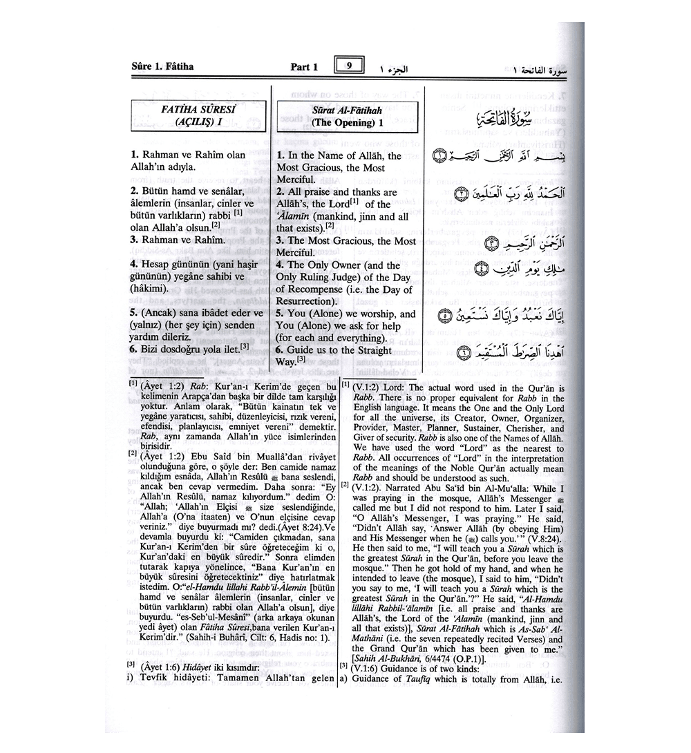 Noble Quran in Turkish Language (22354)