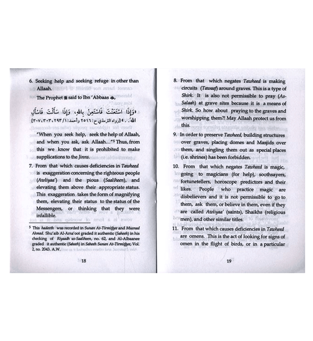 Virtue of Tawheed and a Warning Against What Contradicts it