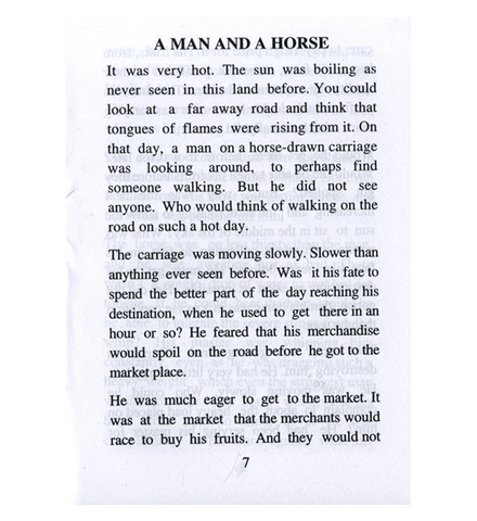 A Man And a Horse A Man And a Horse
