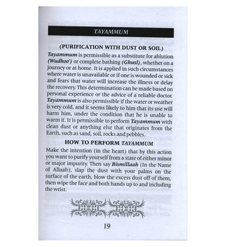 The Prayer & Purification The Prayer & Purification