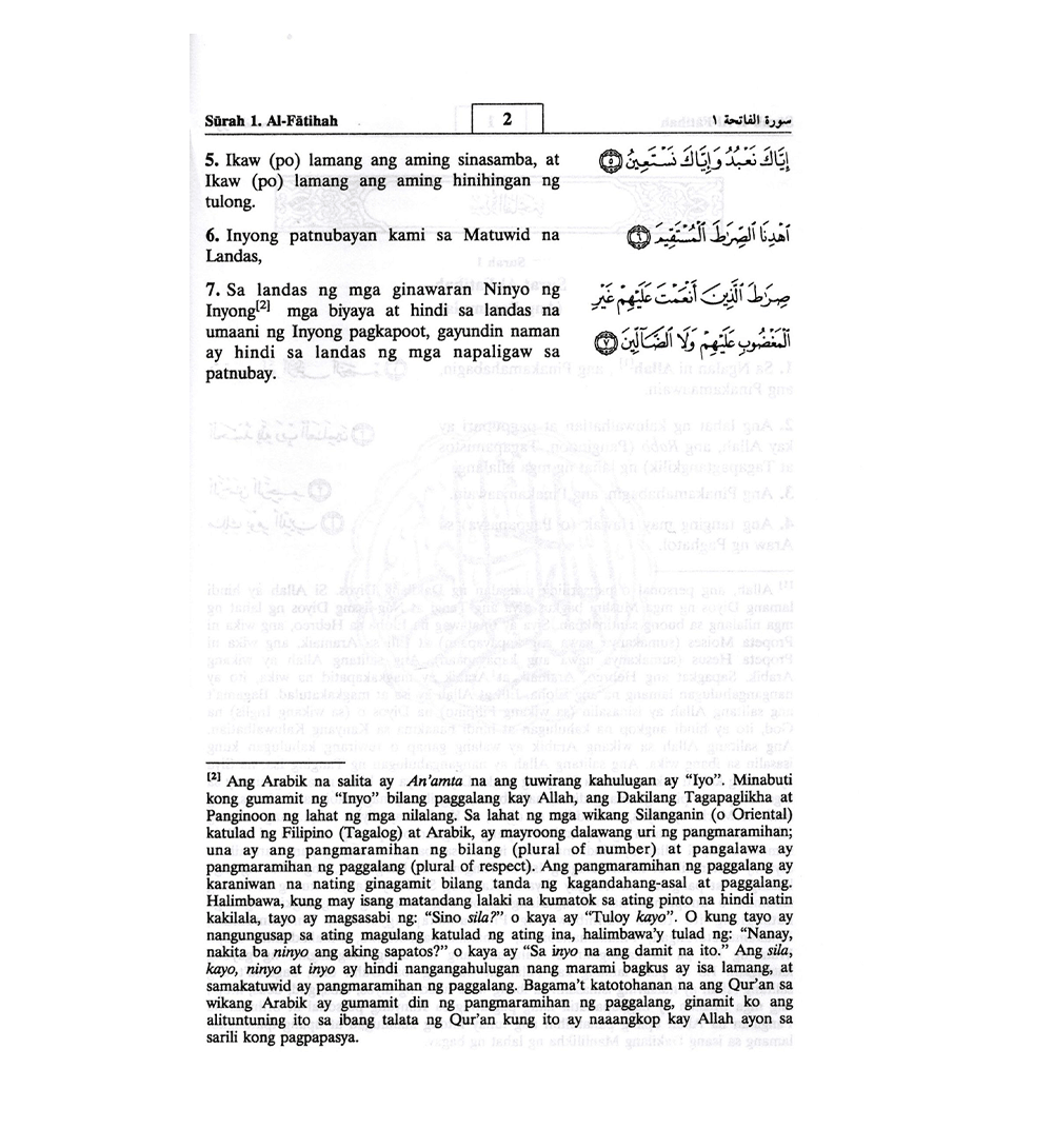 Noble Quran in Filipino Language