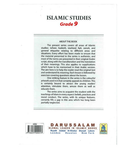 Islamic Studies Grade 9 Islamic Studies Grade 9