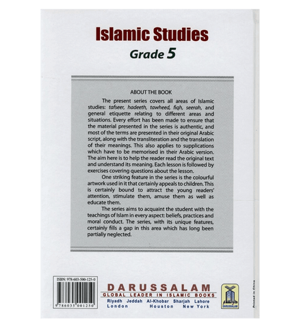 Islamic Studies Grade 5 Islamic Studies Grade 5