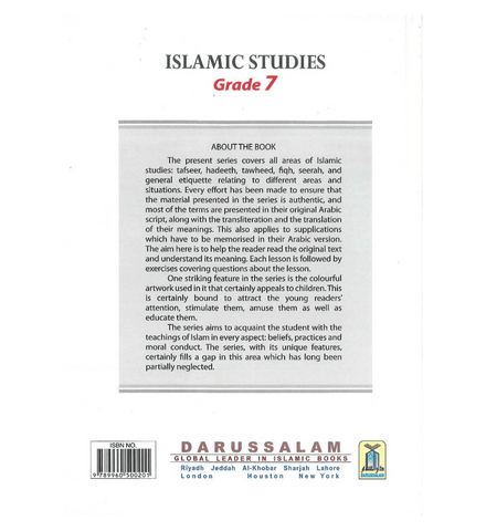 Islamic Studies Grade 7 Islamic Studies Grade 7