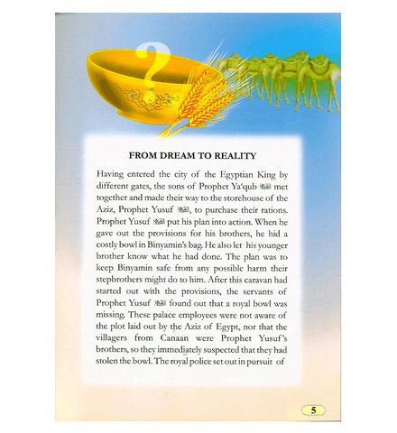 Story of Prophet Yusuf : 3 Part Fire of Jealousy, In the King's Court and From Dream to Reality Story of Prophet Yusuf : 3 Part Fire of Jealousy, In the King's Court and From Dream to Reality
