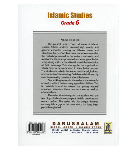 Islamic Studies Grade 6 Islamic Studies Grade 6