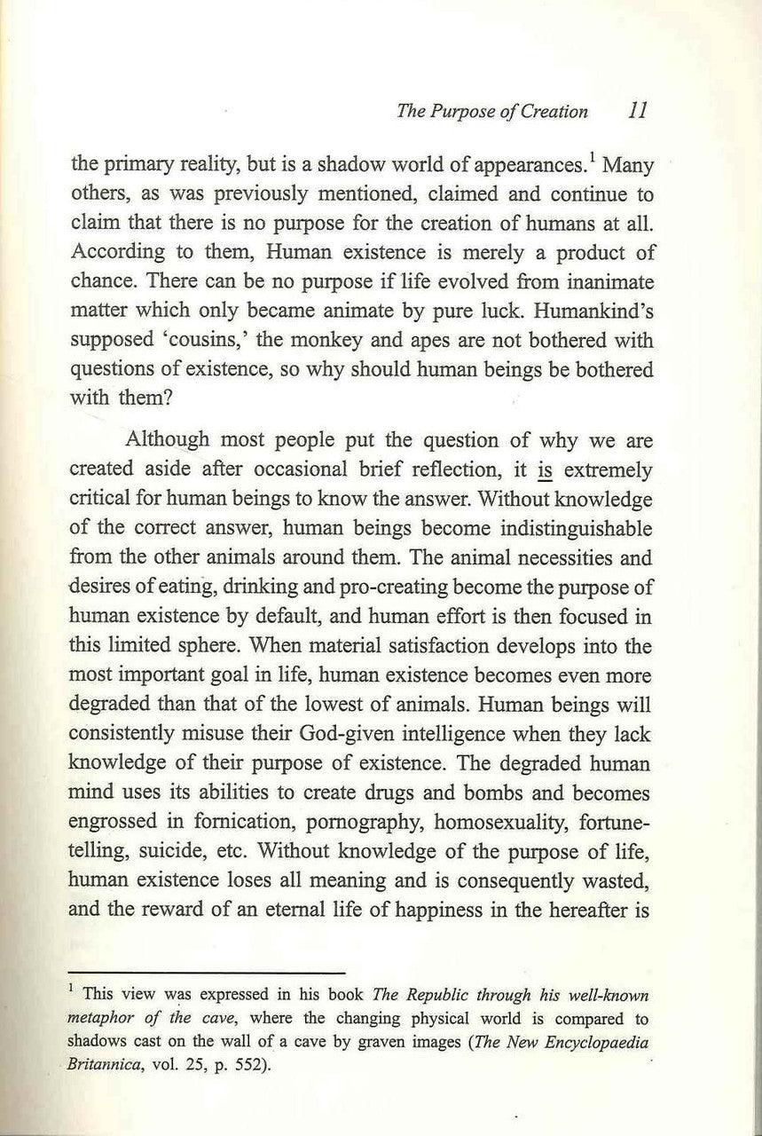 The Purpose of Creation - NobleBookshop The Purpose of Creation - NobleBookshop