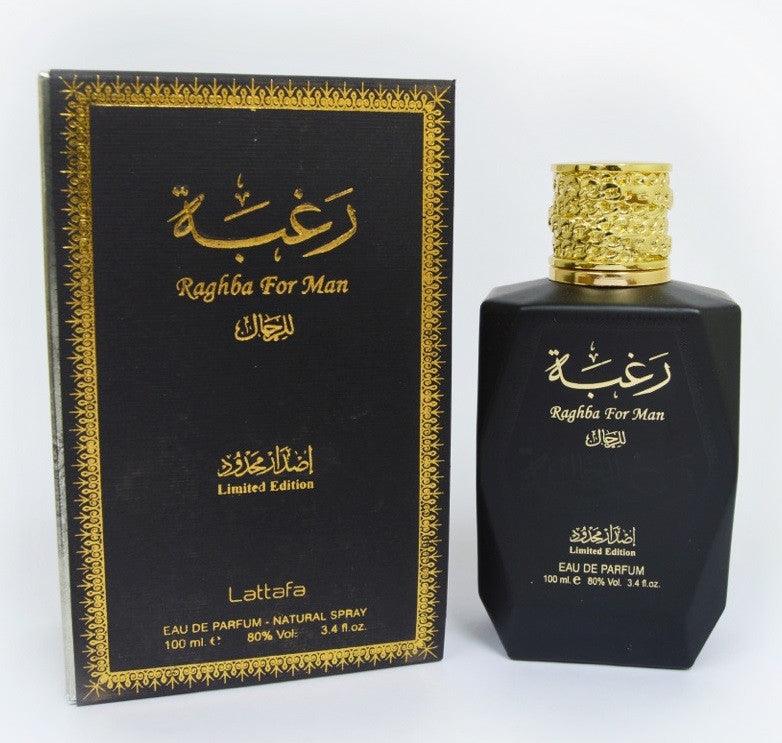 RAGHBA FOR MEN PERFUME SPRAY DESIGNER UAE 100ML