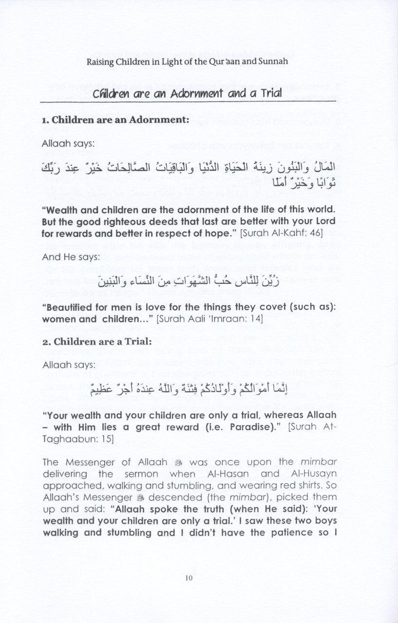 Raising Children In Light Of The Quran & Sunnah