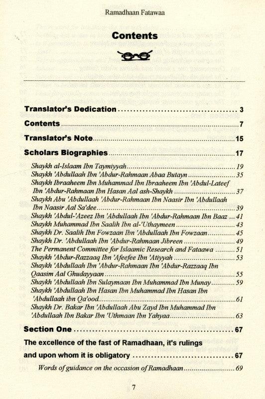 Ramadhaan Fataawa-1593