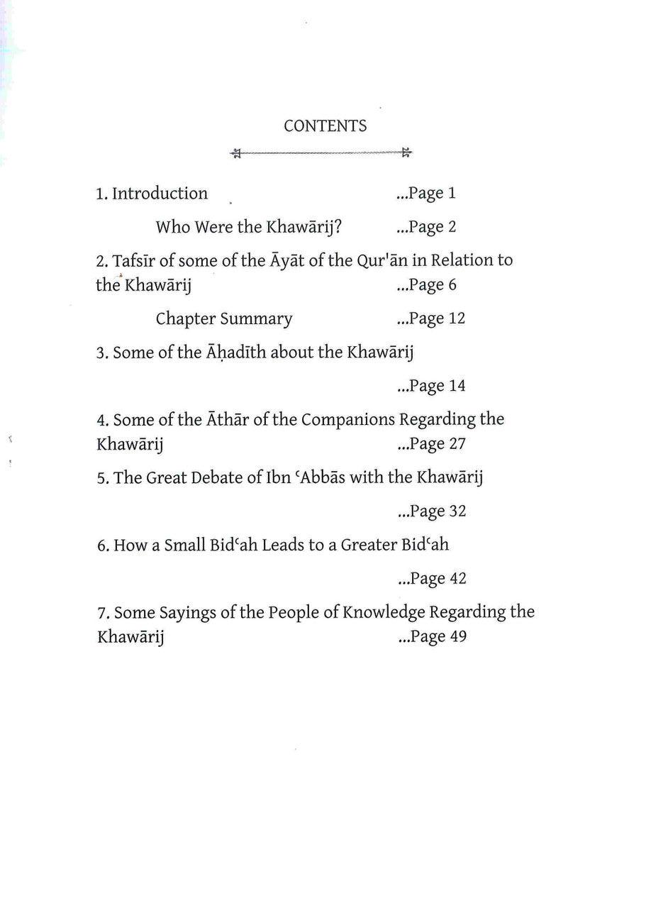 The Religious Insurgency of the Khawarij