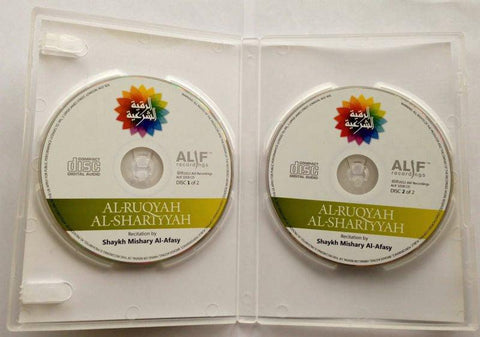 Al-Ruqyah Al-Shariyyah (2CDs + 64 page booklet) by Mishary Al-Afasy Al-Ruqyah Al-Shariyyah (2CDs + 64 page booklet) by Mishary Al-Afasy