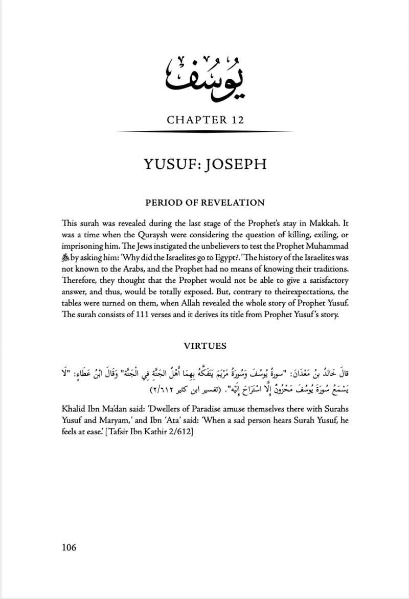 Journey Through The Quran: An Overview Of All 114 Chapters, 9781905884094